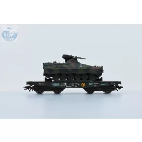 MARKLIN 48746 Pörekocsi nehéz harckocsival 