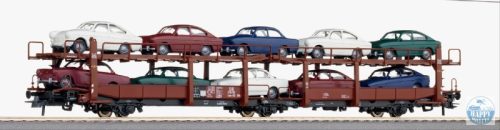 ROCO 66529 Autószállító VW 1500/1600 kocsikkal 