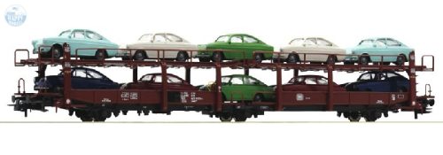 ROCO 76459 Autószállító VW 1600 TL kocsikkal 