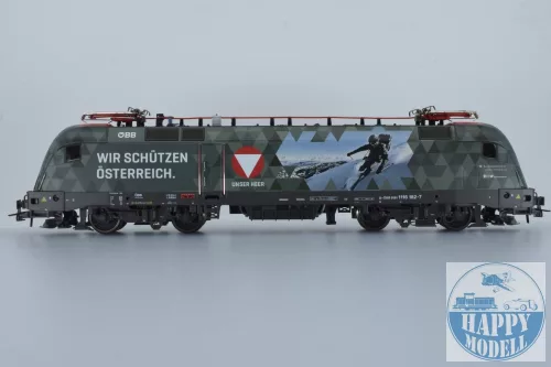 ROCO 70492 Villanymozdony 1116 'Bundesheer' 