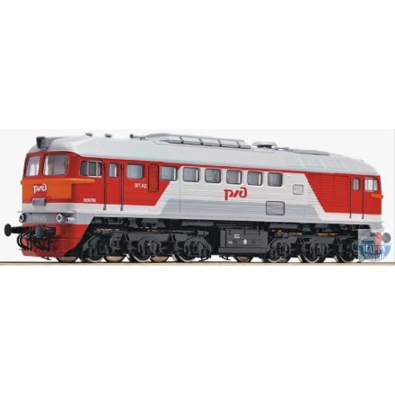 ROCO 72709 Dieselmozdony M62 vörös/szürke 