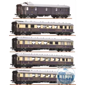 BRAWA 45918 Rheingold Express szett 5 kocsi. 