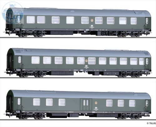 TILLIG 70046 Személykocsi szett 'Salopnwagenzug 3' 