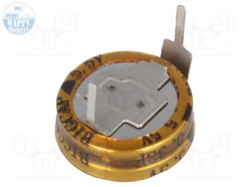 0,33F, 5,5V, GoldCap kondenzátor 