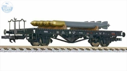 LILIPUT 235284 Pőrekocsi torpedókkal álcázófestéssel Lincz 
