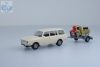 HERPA 420419 Wartburg 353 Tourist + utánfutó + 2 db Simson 