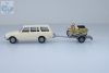 HERPA 420419 Wartburg 353 Tourist + utánfutó + 2 db Simson 