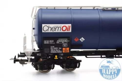 PIKO 58993 Tartálykocsi Wascosa Chemoil 