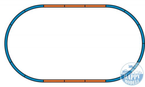 PIKO 97948 Analóg kezdőkészlet terherkocsikkal 