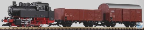 PIKO 37120 Kezdőkészlet BR80 gőzös  + tehervagonok 