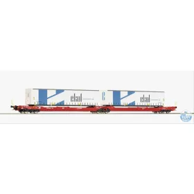   ROCO 77386 Konténerszállító dupla zsebeskocsi  738/T3000e 
