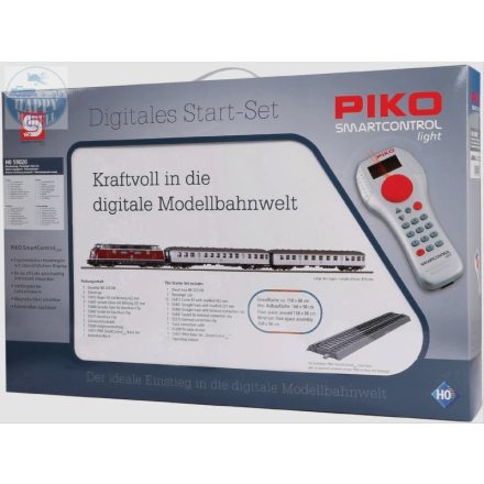 PIKO 59020 Piko Digitális kezdőkészlet BR220 2 vagonnal 