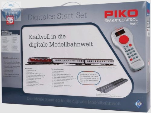 PIKO 59020 Piko Digitális kezdőkészlet BR220 2 vagonnal 