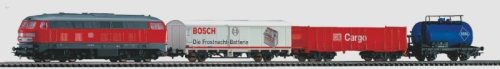PIKO 57154 Analóg kezdőkészlet DB Cargo: BR 218 Güterwgn 