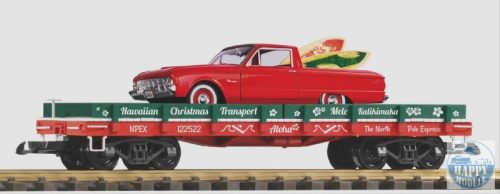 PIKO 38783 G Autotransportwagen Weihnachten 