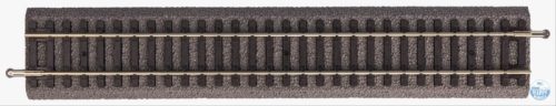 PIKO 55401 Ágyazatos egyenes sín  231 mm (G231) VE 6 