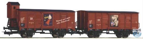 PIKO 58373 Zárt teherkocsi szett - 2 db 