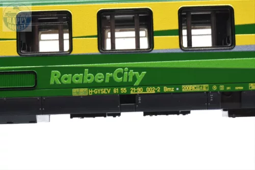 ROCO 74334 Személykocsi EUROFIMA GySEV/Raaberbahn 