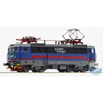 ROCO 70457 Villanymozdony Green Cargo 