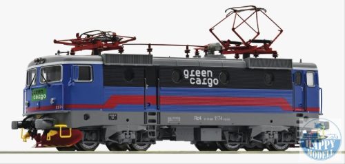 ROCO 70457 Villanymozdony Green Cargo 