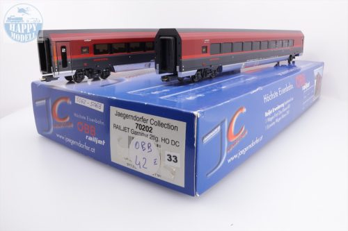 JC 70202 RAILJET vagon szett 