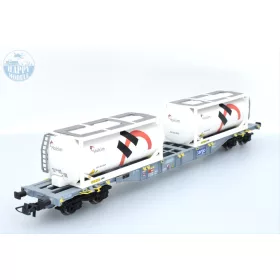   ROCO 76943 Konténerszállító tartálykonténerekkel HOLCIM 