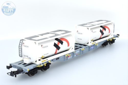 ROCO 76943 Konténerszállító tartálykonténerekkel HOLCIM 