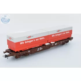 ROCO 47028 ÖBB Zsebes kocsi konténerrel 