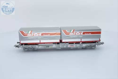 ROCO 47019 SBB Zsebes kocsi konténerrel 