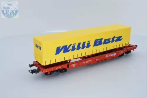 ROCO 47006 DB Cargo Zsebes kocsi pótkocsival 