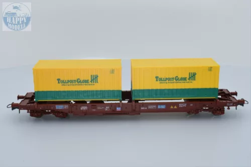 ROCO 47036 SJ Zsebes kocsi konténerrel 