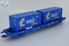 ROCO 46574 Renfe Zsebes kocsi konténerekkel 