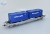 ROCO 47020 SJ Zsebeskocsi konténerekkel 