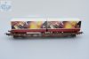 ROCO 47014 DSB Zsebeskocsi konténerekkel 