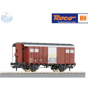 ROCO 66206 SBB 2 tengelyes fedett teherkocsi 