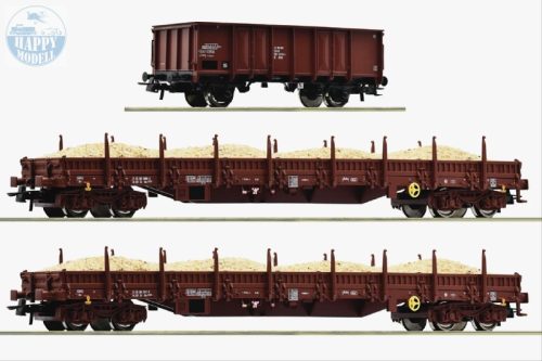 ROCO 77041 Teherkocsi szett 3 vagonnal 
