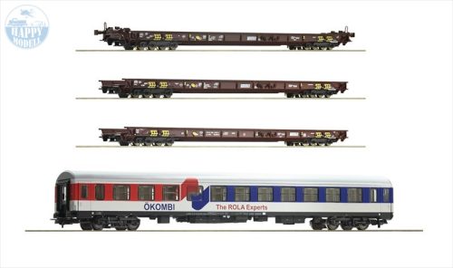 ROCO 76346 RoLa kocsik + személyvagon ÖBB 