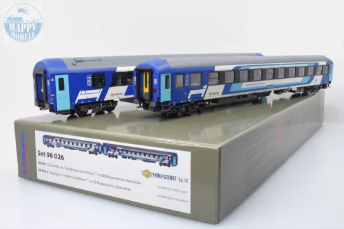 LSMODELS 98026 Személykocsi szett fekvőhelye + hálókocsi 