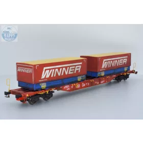 ROCO 75893 Konténerszállító 2 konténerrel Winner 