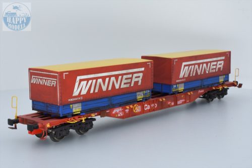 ROCO 75893 Konténerszállító 2 konténerrel Winner 