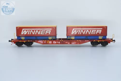 ROCO 75893 Konténerszállító 2 konténerrel Winner 