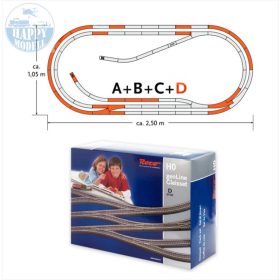 ROCO 61103 GEOLINE Sínkészlet D 