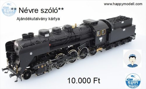 Ajándékutalvány kártya 20.000 Ft