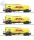 ROCO 76029 Tartálykocsi szett DHL GATX 