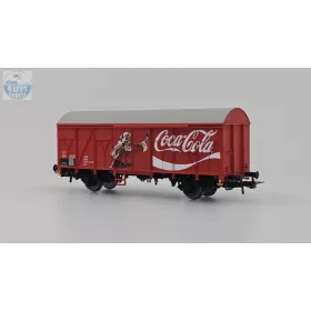   Rivarossi 6611 Teleherkocsi eltolható oldalfalu 'Coca-Cola' 