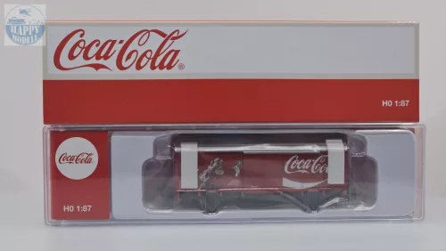 Rivarossi 6610 Teleherkocsi eltolható oldalfalu 'Coca-Cola' 