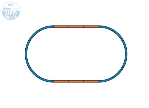 PIKO 59015 Kezdőkészlet tehervonat + villanymozdony 