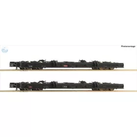   ROCO 34068 Görgős rakfelületű teherkocsi  CSD  Ep. III - IV. 