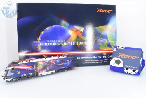 ROCO 7500062 Villanymozdony Rh1116 '2024 Football unites Europe' 