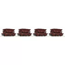 ROCO 6600068 Ércszállító teherkocsik 4 db #1 szett 